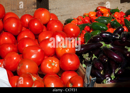 Mercato Agricolo il Brooklyn New York NY Foto Stock