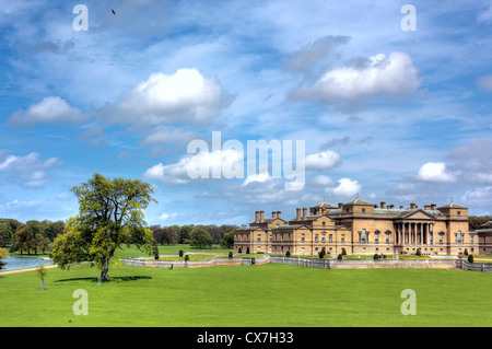 Holkham Hall, Norfolk, Inghilterra, Regno Unito Foto Stock