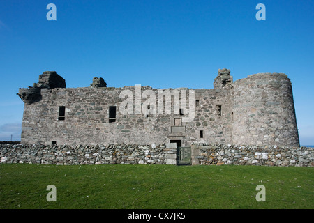 Il castello di Muness Unst, Shetland, REGNO UNITO LA005858 Foto Stock