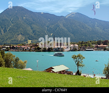 DE - Baviera: Rottach-Egern sul lago Tegernsee Foto Stock