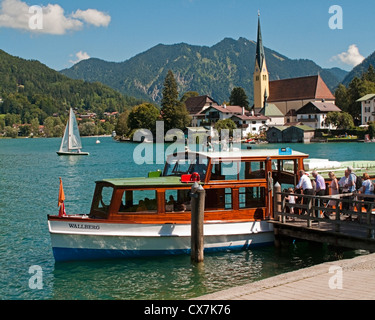 DE - Baviera: Rottach-Egern sul lago Tegernsee Foto Stock