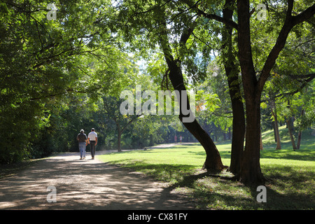 Passeggiate nel Parco Foto Stock