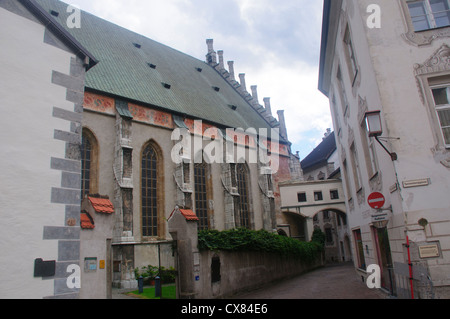 Austria, Tirolo, Schwaz Chiesa Parrocchiale Foto Stock