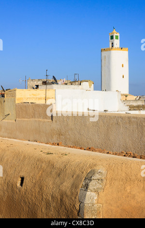 Mura cittadina portoghese di El Jadida, atlantica del Marocco Foto Stock