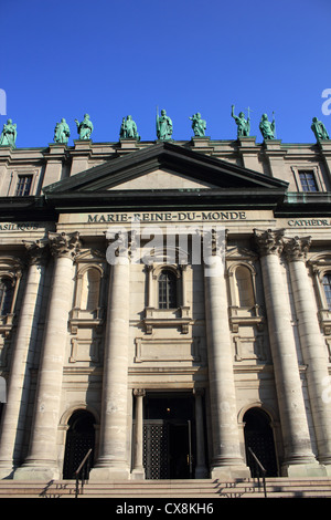 Canada Quebec, Montreal, Maria, Regina del mondo cattedrale Foto Stock