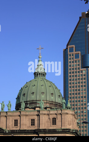 Canada Quebec, Montreal, Maria, Regina del mondo cattedrale Foto Stock