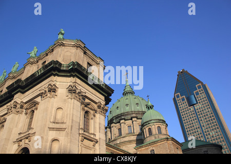 Canada Quebec, Montreal, Maria, Regina del mondo cattedrale Foto Stock