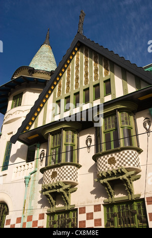 Elk198-1433v Cile Valparaiso, Palacio Baburizza, 1916 Foto Stock