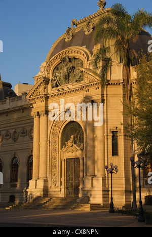 Elk198-1154v CILE, Santiago, Palacio de Bellas Artes, Palazzo delle Belle Arti Foto Stock