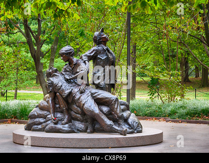 WASHINGTON DC - 16 settembre: delle donne del Vietnam Memorial a Washington DC il 16 settembre 2012. Foto Stock