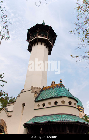 Lo zoo di Budapest, Ungheria Foto Stock