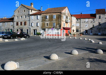 Stari Grad, Isola di Hvar, Dalmazia, Croazia Foto Stock