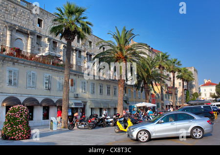 Il Palazzo di Diocleziano, Split, Dalmazia, Croazia Foto Stock