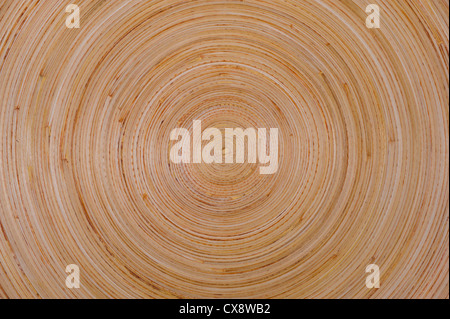 Rotondi di ciotola di legno Foto Stock