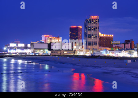 Resort casinò di Atlantic City, New Jersey, USA. Foto Stock
