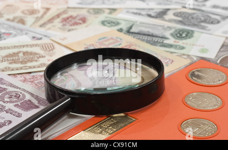 Numismatica Foto Stock