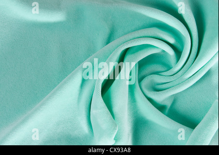 Nuovo tessuto per capi di abbigliamento e accessori pieghettato di velluto Foto Stock