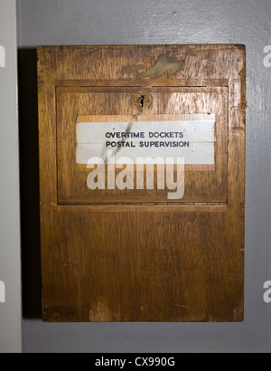 LIVERPOOL abbandonate dell Copperas Hill Royal Mail Post centrale di smistamento e consegna ufficio (Nord Ufficio per la consegna), Merseyside & Foto Stock