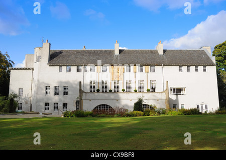 Charles Rennie Mackintosh design interpretazione, casa per un amante dell'arte di Glasgow, Scozia Foto Stock