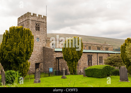 La Chiesa di Sant'Andrea in Dent , Cumbria , Inghilterra , Inghilterra , Regno Unito Foto Stock