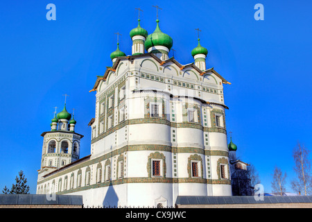 Vyazhishchsky monastero, Novgorod, Russia Foto Stock