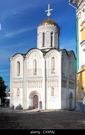 Cattedrale di San Demetrio (1191), Vladimir, Russia Foto Stock