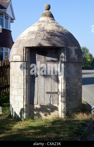 Il cieco o Casa Borgo Vecchio carcere di collegamento meccanico Digby Lincolnshire Foto Stock