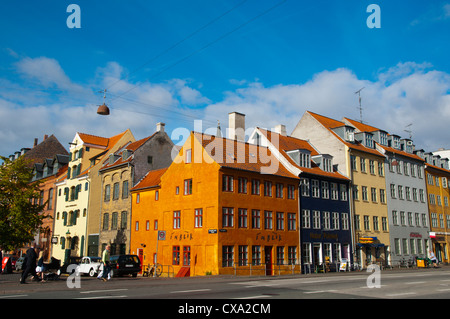 Torvegade street quartiere Christianshavn Copenhagen DANIMARCA Europa Foto Stock