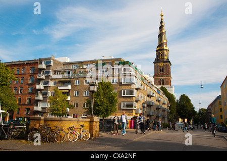 Quartiere Christianshavn Copenhagen DANIMARCA Europa Foto Stock