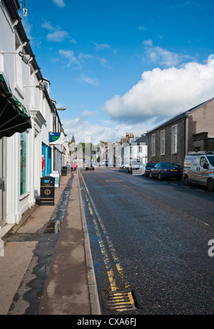 Argyll Street Lochgilphead sulla penisola di Kintyre Argyll and Bute Scozia Scotland Foto Stock