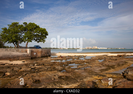 Goodman Bay, New Providence Island, Bahamas, dei Caraibi Foto Stock