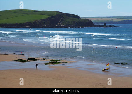 Bigbury-on-Sea, Devon, Inghilterra, Regno Unito, Europa Foto Stock