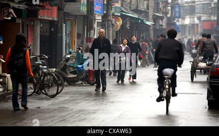 Shanghai Street scene Foto Stock