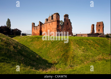 Il castello di Penrith, Cumbria Foto Stock