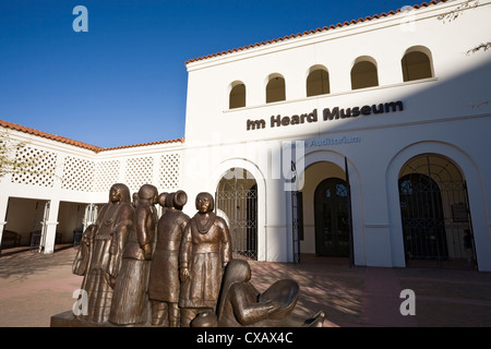 Heard Museum, Phoenix, Arizona, Stati Uniti d'America, America del Nord Foto Stock