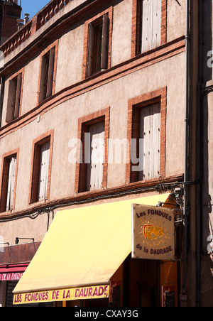 Les fondute de la Daurade Ristorante nella città di Toulouse Haute Garonne Midi-Pirenei Francia Foto Stock