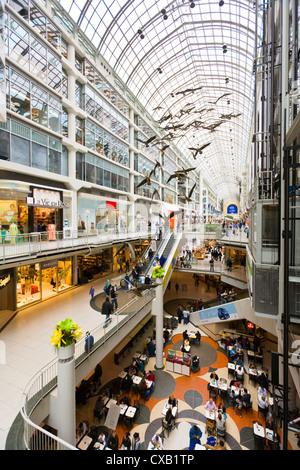 Toronto Eaton Centre Shopping Mall, Toronto, Ontario, Canada, America del Nord Foto Stock
