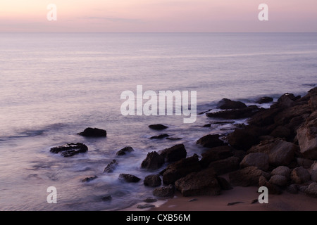 Andalusia, rocce nel crepuscolo Foto Stock