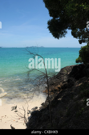 Whitsunday Islands National Park Whitehaven Beach, Queensland Australia Foto Stock