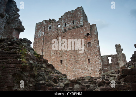 Brougham Castle vicino a Penrith, Cumbria Foto Stock