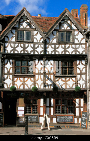 Garrick Inn Stratford-upon-Avon, Warwickshire, Inghilterra, Regno Unito, Europa Foto Stock