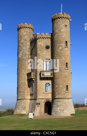 Torre di Broadway, Cotswolds, Worcestershire, England, Regno Unito, Europa Foto Stock