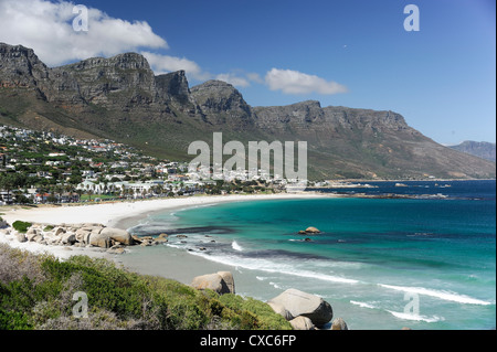 I dodici apostoli, Camps Bay, Città del Capo, Provincia del Capo, in Sud Africa e Africa Foto Stock