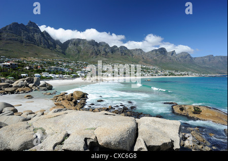 I dodici apostoli, Camps Bay, Città del Capo, Provincia del Capo, in Sud Africa e Africa Foto Stock