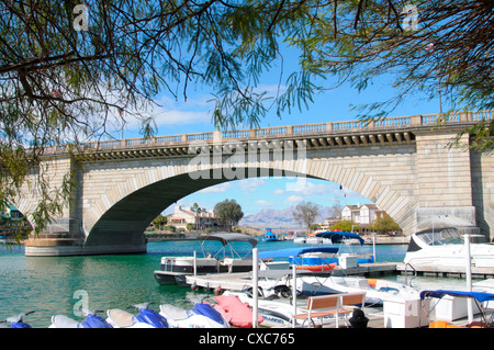 London Bridge, Lake Havasu City, Arizona, Stati Uniti d'America, America del Nord Foto Stock