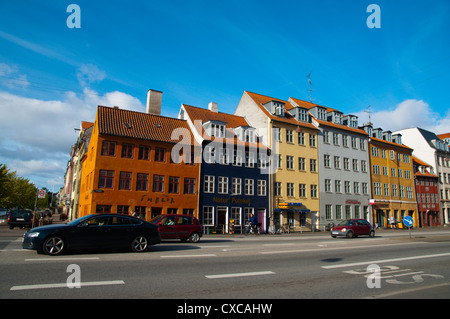 Torvegade street quartiere Christianshavn Copenhagen DANIMARCA Europa Foto Stock