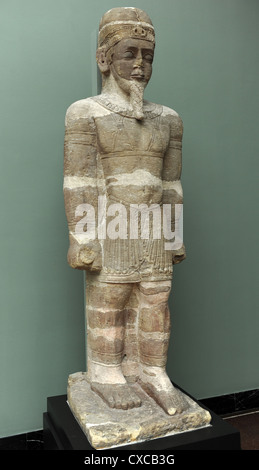 Statua del dio Sebiumeker. Probabilmente il primo secolo A.C. In arenaria. Da Meroe, Sudan. Ny Carlsberg Glyptotek. Copenhagen. La Danimarca. Foto Stock