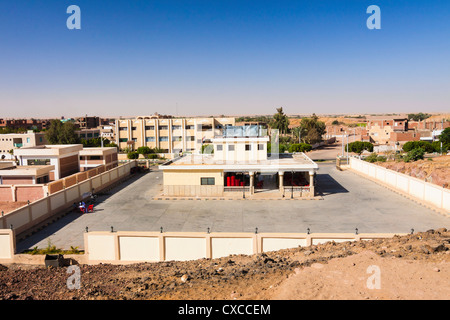 Mut Bus Station, Dakhla Oasis, Egitto Foto Stock