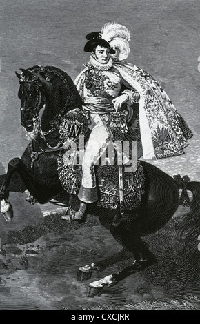 JEROME BONAPARTE (1784-1860) più giovane fratello di Napoleone Foto Stock