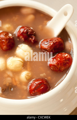 Cibo cinese,otto porridge ingrediente Foto Stock